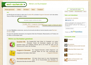 Screenshot wort-suchen.de